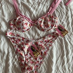 strawberry milk mob bikini